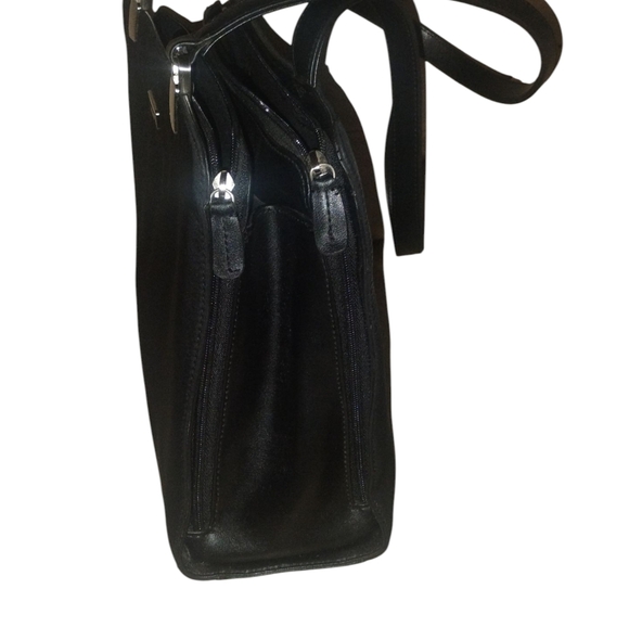 LIZ CLAIBORNE Black Purse Handbag Like NewBeautiful in excellent shape. - Picture 3 of 6